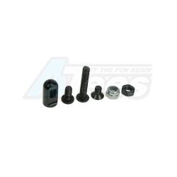Hot Bodies Cyclone Aluminium Belt Tension Post For Cyclone - Black by 3Racing