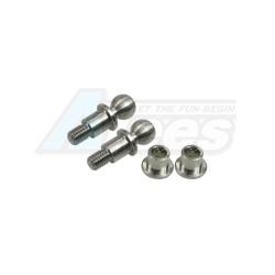 Kyosho Lazer ZX-5 Titanium King Pin For Lazer ZX-05 by 3Racing