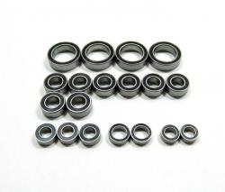 Hot Bodies Cyclone High Performance Full Ball Bearings Set Rubber Sealed (19 Total) by Boom Racing