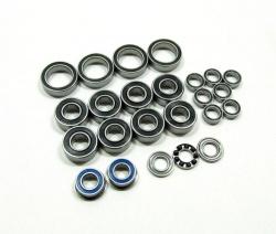 Mugen Seiki MTX4 High Performance Full Ball Bearings Set Rubber Sealed (22 Total) by Boom Racing