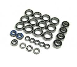Xray NT1 High Performance Full Ball Bearings Set Rubber Sealed (25 Total) by Boom Racing