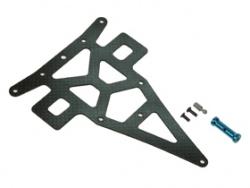 Tamiya F103GT Graphite Rear Upper Deck Plate (#F103GT-02 Needed) by 3Racing