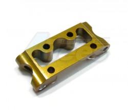 Team Losi Mini-Baja Aluminum Front Lower Pivot Block Set - 1pc Golden Black by GPM Racing