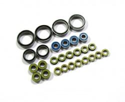 Axial XR10 High Performance Full Ball Bearings Set Rubber Sealed (28 Total) by Boom Racing