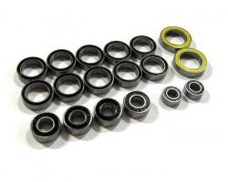 Mugen Seiki MTX2 High Performance Full Ball Bearings Set Rubber Sealed (18 Total) by Boom Racing
