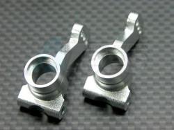 Team Associated RC10B4 Aluminum Rear Knuckle Arm 1 Pair Silver by GPM Racing