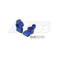 Kyosho Lazer ZX-5 Rear Aluminum Hub Carrier Ver. 2 For Lazer ZX-05 by 3Racing