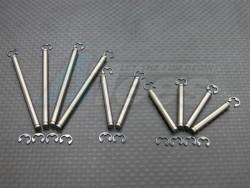 Kyosho Mini Inferno Titanium Completed Hinge Pins With 2.5MM E-Clips - 10Pcs Set by GPM Racing