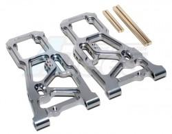 Kyosho Inferno MP9 Aluminum Front Lower Arm 1 Pair Set Gun Metal by GPM Racing