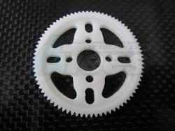 Miscellaneous All Delrin Spur Gear - 48 Pitch 78t White by GPM Racing