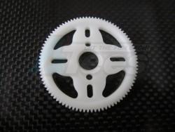 Miscellaneous All Delrin Spur Gear - 48 Pitch 90t White by GPM Racing