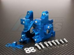 Kyosho Mini Inferno ST Aluminum Front / Rear Gear Box With Screws 2 Pieces Set Blue by GPM Racing