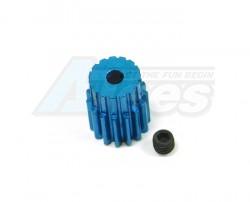 Kyosho Mini Inferno Aluminum Motor Gear (16t) - 1 Piece Set Blue by GPM Racing