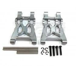 HPI Savage XS Flux Aluminum Front Or Rear Lower Arm -1 Pair Set Gun Metal by GPM Racing
