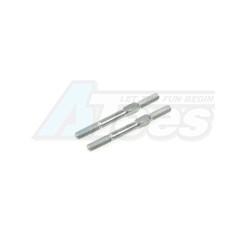 3Racing Sakura Zero 64 Titanium 3mm Turnbuckle - 35mm (2 Pcs) by 3Racing