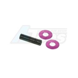 3Racing Sakura Zero Spur Gear Shaft Set by 3Racing