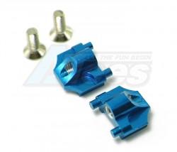 Kyosho Mini Inferno Aluminum Battery Holder Mount With Screws - 1 Pair Set Blue by GPM Racing