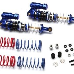 Miscellaneous All Boomerang™ Type PB Race Ready Aluminum Double Suspension Adjustable Piggyback Shocks 110MM Blue by Boom Racing