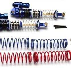Miscellaneous All Boomerang™ Type PB Race Ready Aluminum Double Suspension Adjustable Piggyback Shocks 115MM Blue by Boom Racing