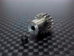 Team Associated RC18B Titanium Motor Gear (17t) With Screw - 1 Piece Set by GPM Racing