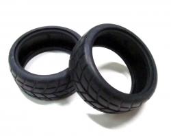 Miscellaneous All 1/10 Rubber Tire With Foam Insert Pattern Y (2) by Boom Racing