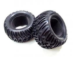 Miscellaneous All 1/10 4wd Buggy Tires Pattern 1 (2) Black by Boom Racing