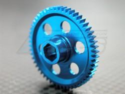 Team Associated RC18B Aluminum 7075 Main Gear (54t) - 1 Piece Blue by GPM Racing