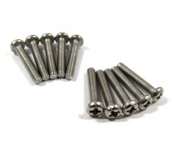 Miscellaneous All Button Head Phillips 3x16mm (10) by Boom Racing