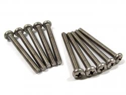 Miscellaneous All Flathead Phillips Countersunk Screws 3x30mm (10) by Boom Racing