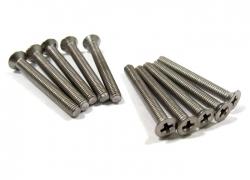 Miscellaneous All Flathead Phillips Countersunk Screws 3x25mm (10) by Boom Racing