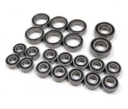Axial Ridgecrest High Performance Full Ball Bearings Set Rubber Sealed (22 Total) by Boom Racing