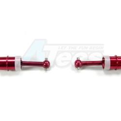 XMods Evolution Truck Aluminum Rear Universal Swing Shaft (cvd Design) For 2WD & 4WD - 1 Pair Red by GPM Racing