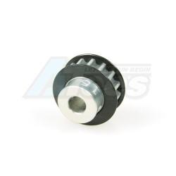 Miscellaneous All Aluminum Center Pulley Gear T15 by 3Racing
