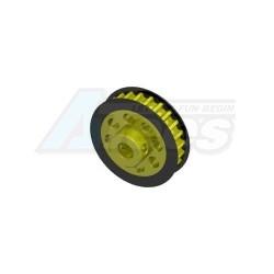 Miscellaneous All Aluminum Center Pulley Gear T24 by 3Racing