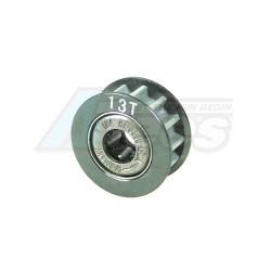 Miscellaneous All Aluminum Center One Way Pulley Gear T13 by 3Racing