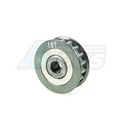 Miscellaneous All Aluminum Center One Way Pulley Gear T18 by 3Racing