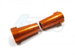 Axial Wraith ALUMINUM STEERING REAR KNUCKLES - 1 Pair SET Orange by GPM Racing