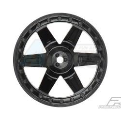 Miscellaneous All Pro-Line (#2730-03) Desperado 2.8 (Traxxas Style Bead) Black Rear Electric Wheels For Electric Stampede/Rustler Rear by Pro-Line Racing
