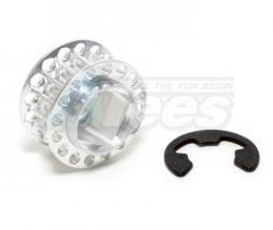 Mugen Seiki MTX3 Aluminum-7075 Rear Pulley 16t Of Front Belt - 1pc Silver by GPM Racing