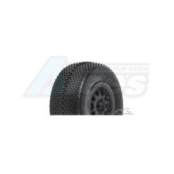 Miscellaneous All Pro-line Tazer Sc 2.2/3.0 M4 Super Soft Tires Mounted On Protrac Renegade Black #1185-19 by Pro-Line Racing