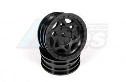 Axial SCX10 1.9 Walker Evans Street Wheel - Black (2 Pcs) by Axial Racing