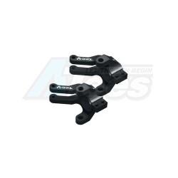 Axial Wraith XR10 Aluminum Steering Knuckle (Black) (2 Pcs) by Axial Racing