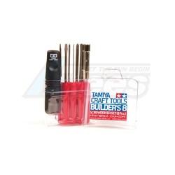 Miscellaneous All Builders 8 Tool Set by Tamiya