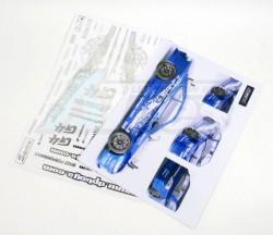 Miscellaneous All Rotora Brake D1 Style Decals Set by Matrixline RC