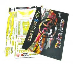 Miscellaneous All The Flying 86 Drift Decals Set by Matrixline RC