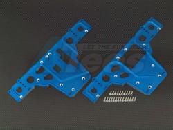 Tamiya TLT-1 Rock Buster Al Sub-Chassis (3MM Thick) -1PR Blue by GPM Racing
