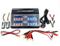 Miscellaneous All AC/DC 4 In 1 Balance Charger/Discharger (4 Screens) Max 4x6A-4x60W by Boom Racing