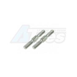 Miscellaneous All 64 Titanium 3mm Turnbuckle - 25mm (2 Pcs) by 3Racing