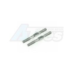 Miscellaneous All 64 Titanium 3mm Turnbuckle - 28mm (2 Pcs) by 3Racing