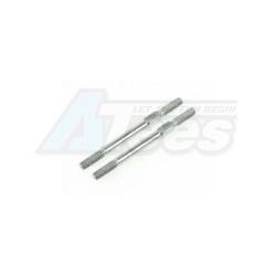 Miscellaneous All 64 Titanium 3mm Turnbuckle - 42mm (2 Pcs) by 3Racing